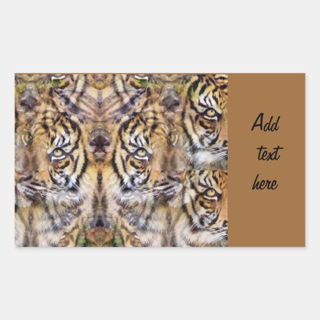 Watching Out_ Rectangular Sticker (Front)