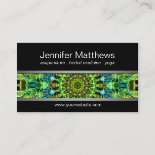 Watching Over You mandala Business Card