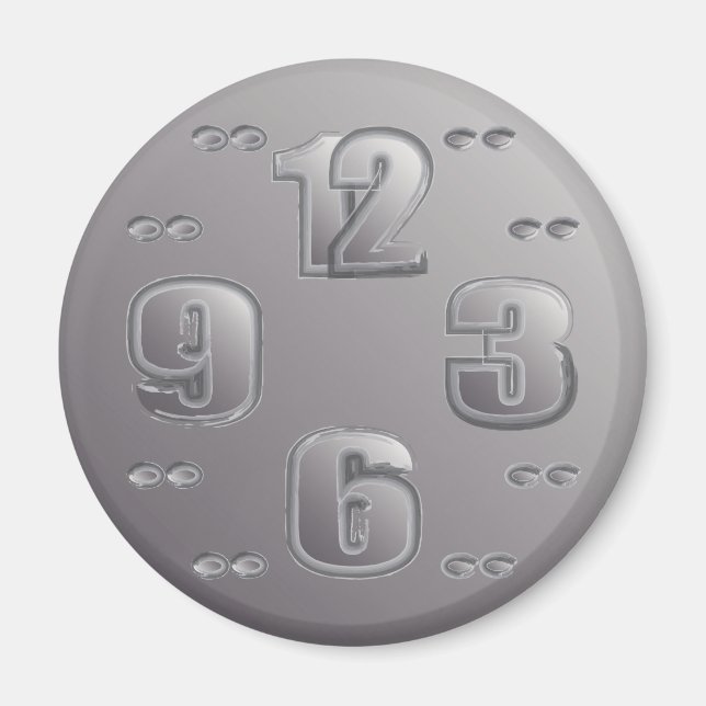 watching the clock magnet (Front)