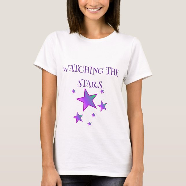 WATCHING THE STARS-BASIC TEE (Front)