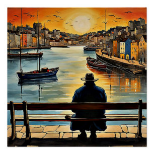 Watching the sunset 2 poster