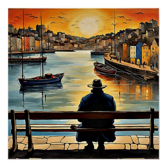 Watching the sunset 2 poster (Front)