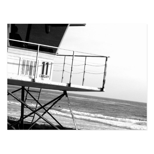 Watching the Surfers postcard