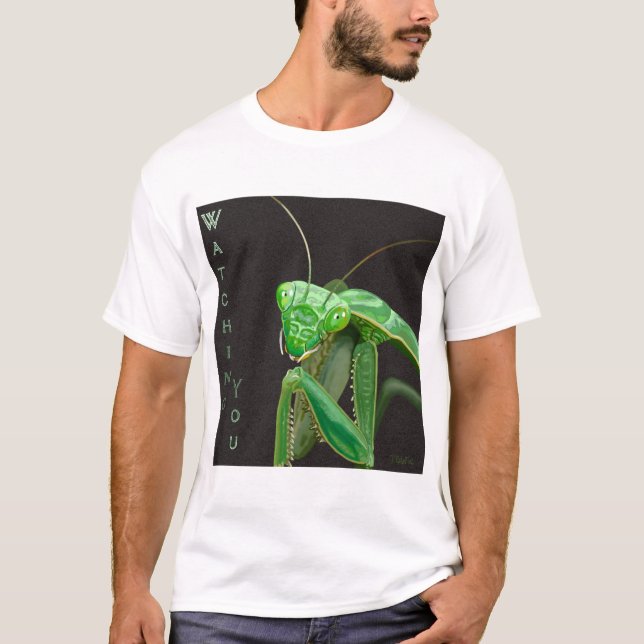Watching You - Green Version T-Shirt (Front)