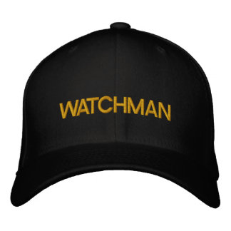 WATCHMAN / by: Opal01 Embroidered Hat