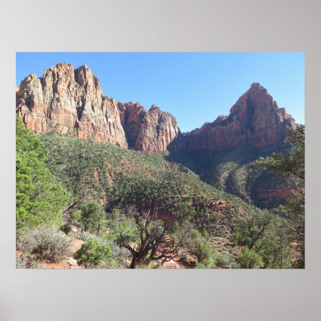 Watchman Zion National Park Poster (Front)