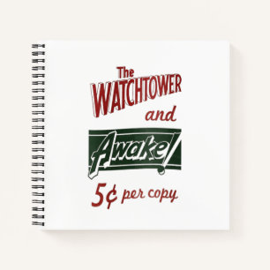 Watchtower & Awake Notebook
