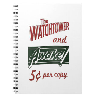 Watchtower & Awake Notebook