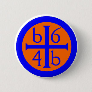 watchtowerwaterpin 6 cm round badge