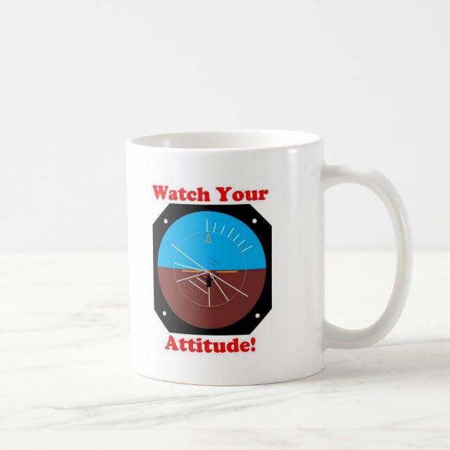 WatchYour Attitude Coffee Mug (Right)