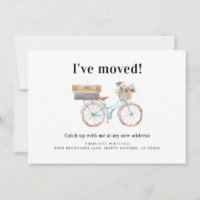 Watecolor Change of Address Moving Announcement