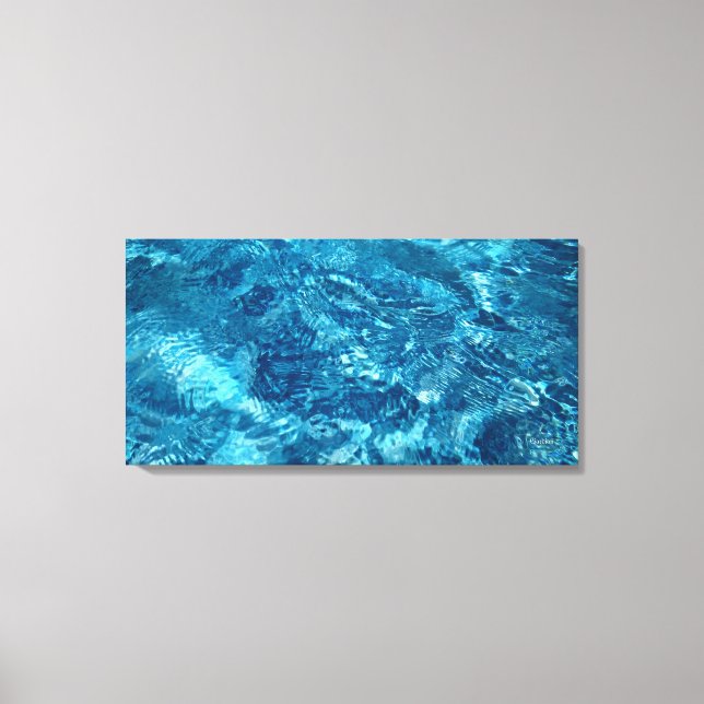 Water 32×16 Canvas Print (Front)