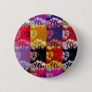 WATER 6 CM ROUND BADGE