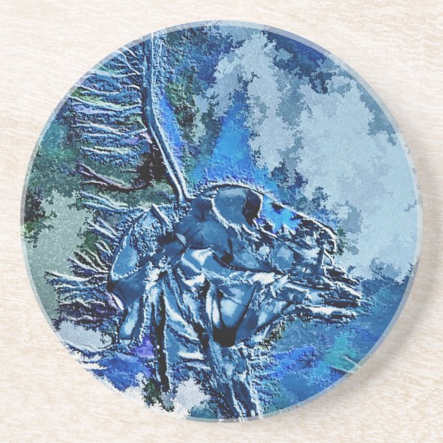 WATER ABSTRACT COASTER (Front)
