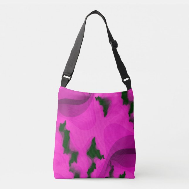 WATER ABSTRACT CROSSBODY BAG (Front)