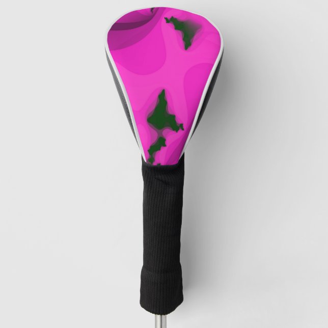 WATER ABSTRACT GOLF HEAD COVER (Front)