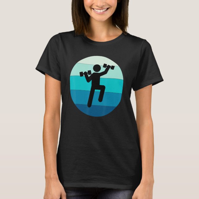 Water Aerobics Aquatic Fitness Aqua Exercise Worko T-Shirt (Front)