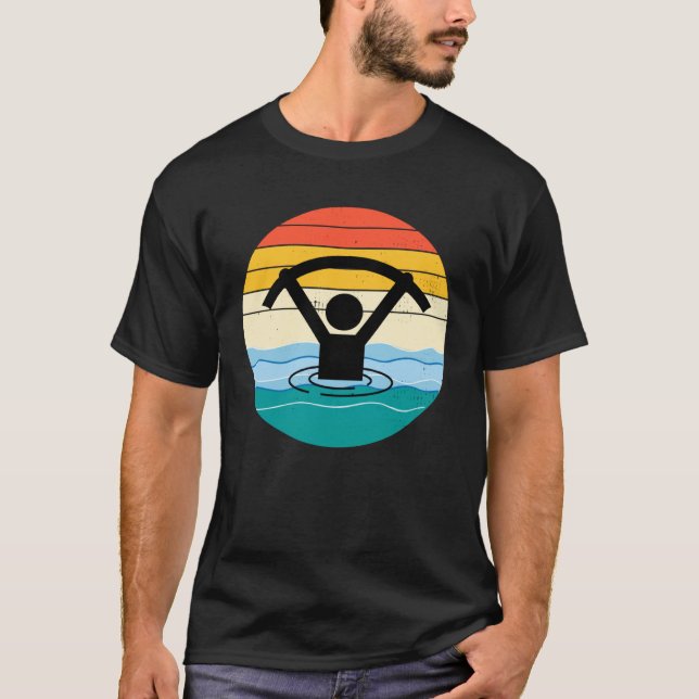 Water Aerobics Aquatic Fitness Aqua Exercise Worko T-Shirt (Front)