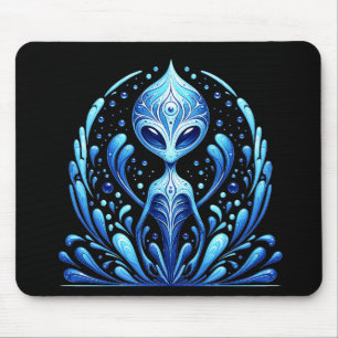 Water Alien Mouse Mat