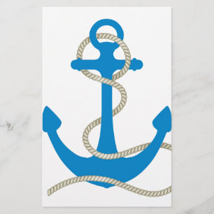 water anchor sea ocean diver swim beach marine stationery