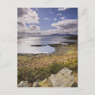 Water and coast view in Bute, Argyll, Scotland Postcard