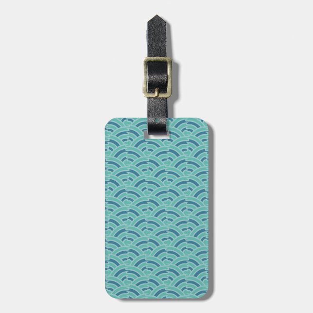 Water Arches Luggage Tag (Front Vertical)