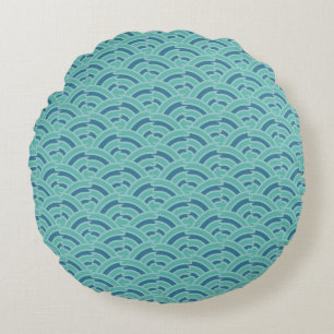Water Arches Round Pillow