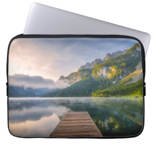 Water Azure Alpine Lake, Austria Laptop Sleeve