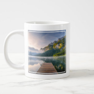 Water   Azure Alpine Lake, Austria Large Coffee Mug