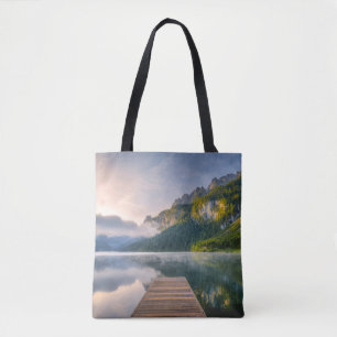 Water Azure Alpine Lake, Austria Tote Bag