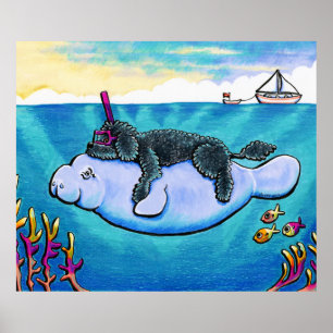 Water Babies by Andie Poster