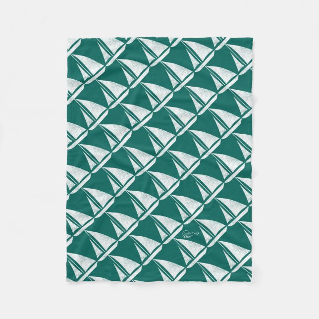 Water Baby Sailboat Fleece (Front)