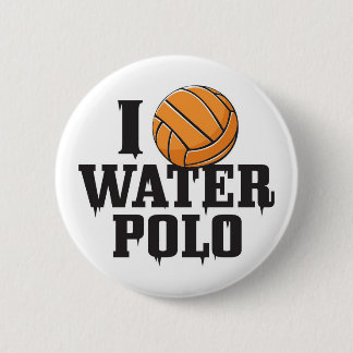 water ball 6 cm round badge