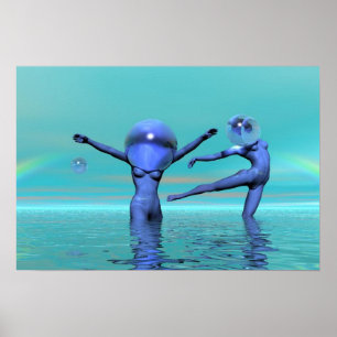 Water ballet poster