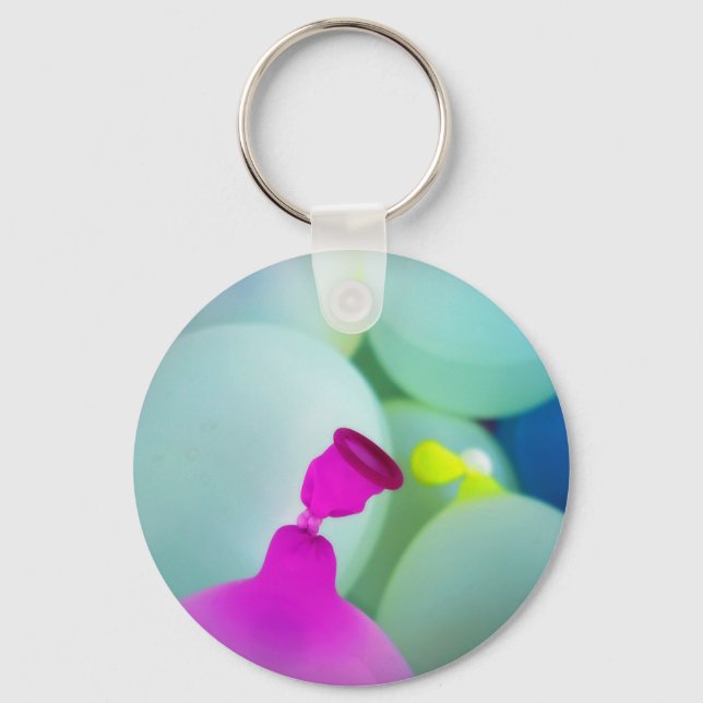 Water Balloons Key Ring (Front)