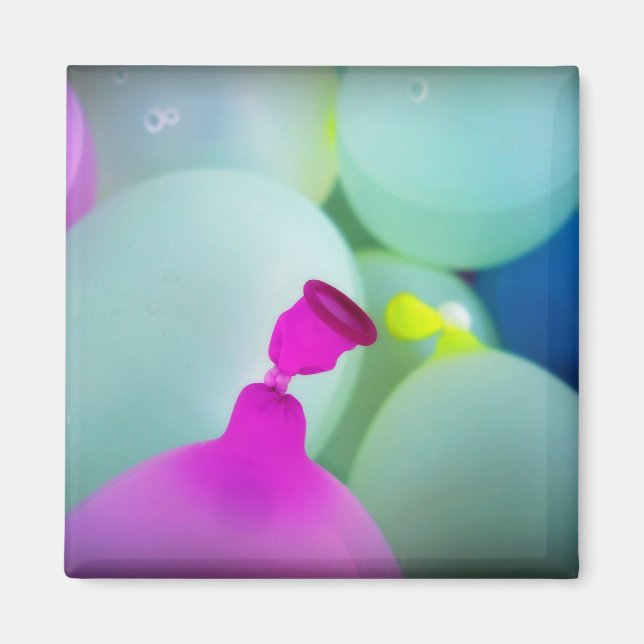 Water Balloons Magnet (Front)