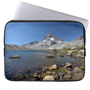 Water Banner Peak Thousand Island Lake Laptop Sleeve