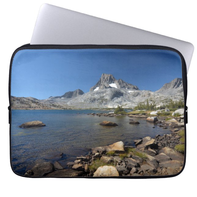Water | Banner Peak Thousand Island Lake Laptop Sleeve (Front)