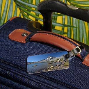 Water Banner Peak Thousand Island Lake Luggage Tag