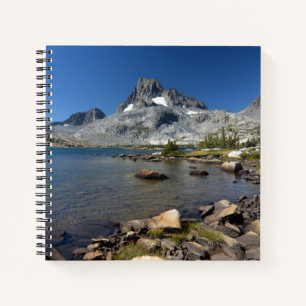 Water Banner Peak Thousand Island Lake Notebook