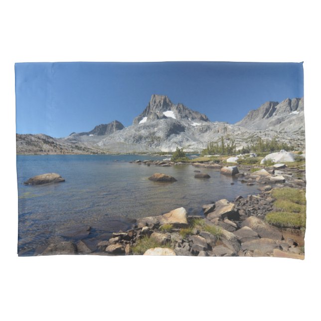 Water | Banner Peak Thousand Island Lake Pillowcase (Front)
