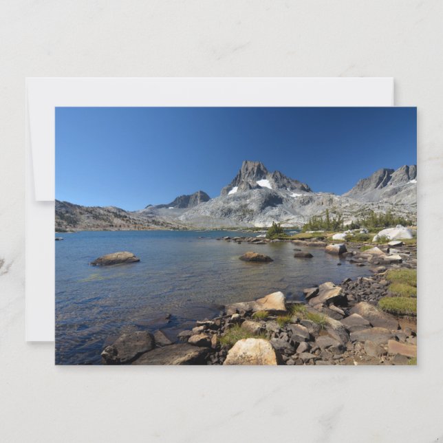 Water | Banner Peak Thousand Island Lake Thank You Card (Front)