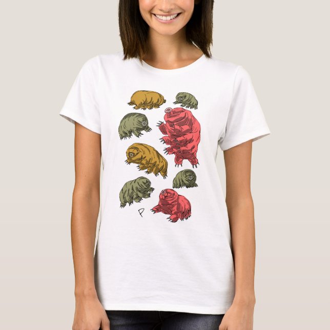 Water Bears (Tardigrades) © Jay Piscopo T-Shirt (Front)