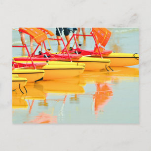 Water Bikes Postcard