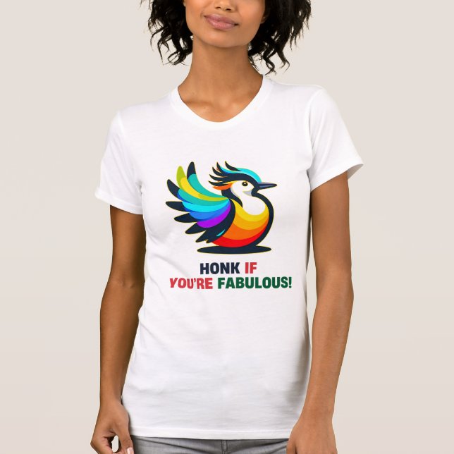 Water Bird Mute Swan T-Shirt (Front)
