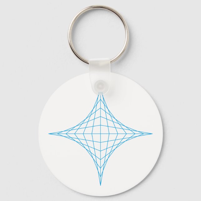 Water (blue) key ring (Front)