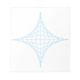 Water (blue) notepad