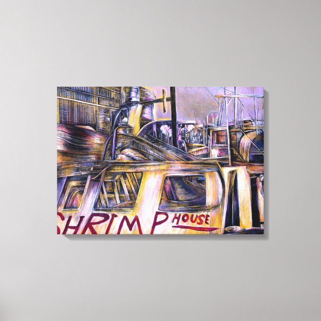 Water-born Mystery Meat Canvas Print (Front)