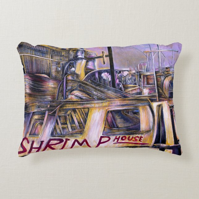 Water-Born Mystery Meat Decorative Cushion (Front)