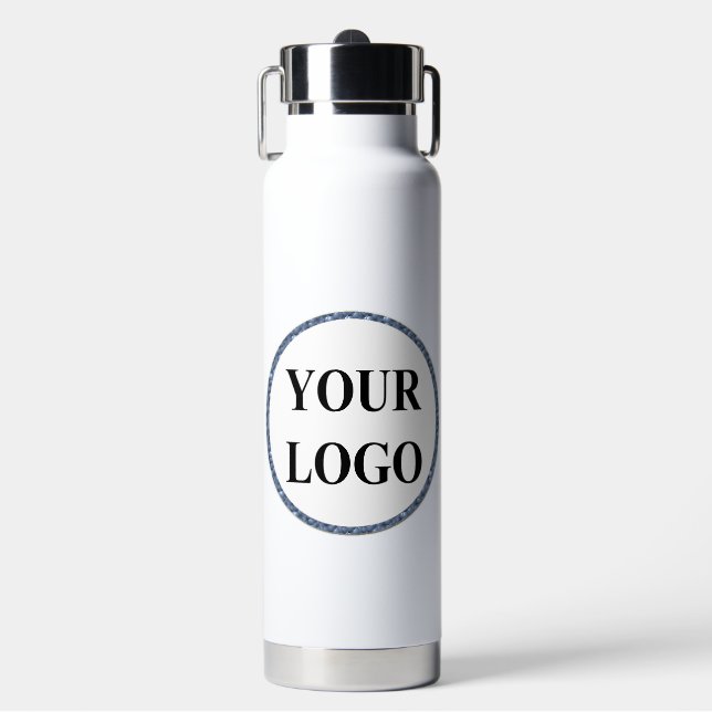 Water Bottle ADD YOUR LOGO Teacher Keepsake (Front)